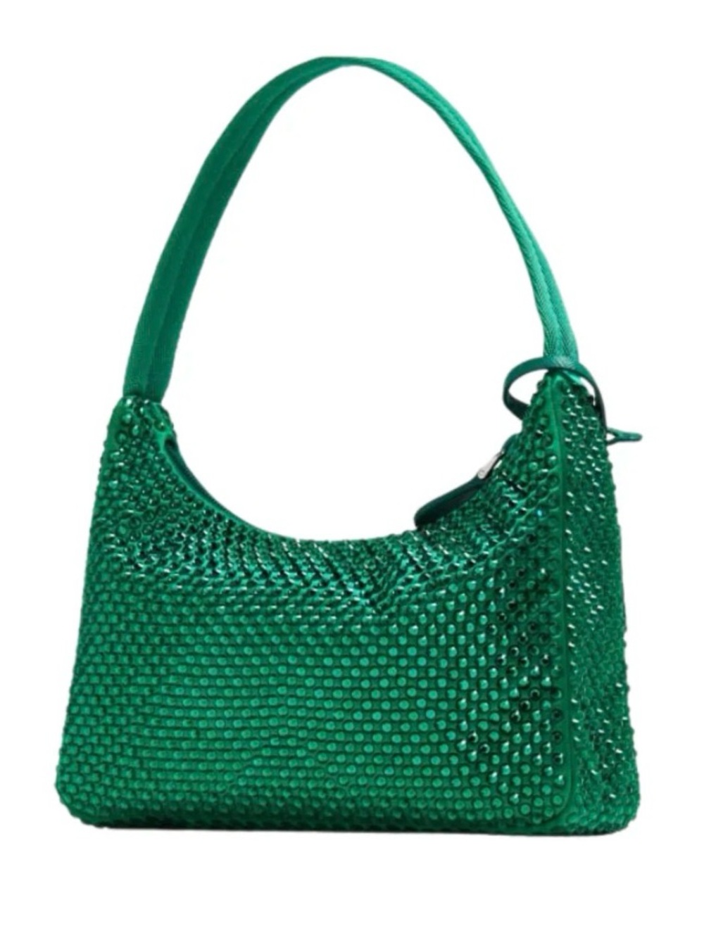 Prada Crystal Embellished Re-Edition 2000 in Green - Picture 3 of 13